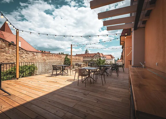Renesancni Vinarsky Dum V Historickem Centru Znojma شقة *